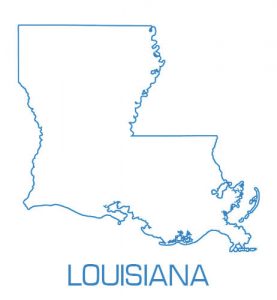 Map of Louisiana